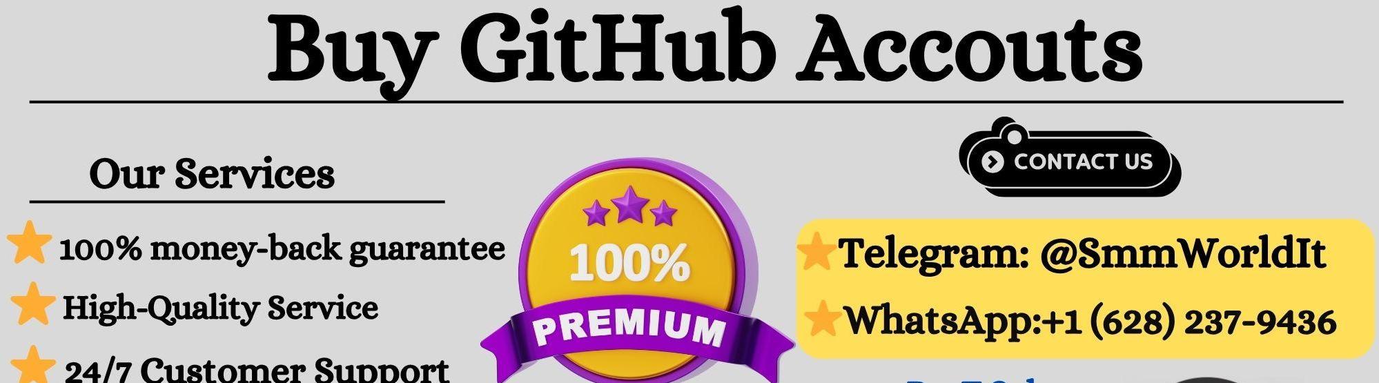 Buy GitHub  Accounts