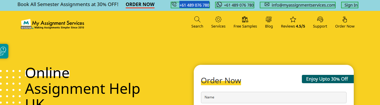 My Assignment Services UK